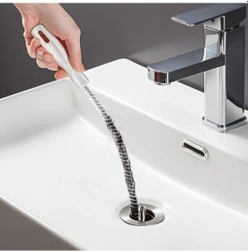 Resim Hightower 2 Adet 17.72 İnç Dönen Fırçalı Esnek Kanalizasyon Fırçası - Saç Tıkanıklığı Giderir 