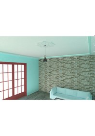Resim Motifpiyer Lamba Tavan Göbeği 48-8gen-egri-56cm-2 Adet 