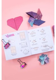 Resim Origami 246 Kağıt Katlama Sanatı Ebru/Geometrik 