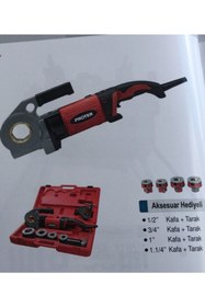 Resim Proter Pr 1710 1/ 2 - 1.1/ 4" Elektrikli El Tipi Pafta Makinası 