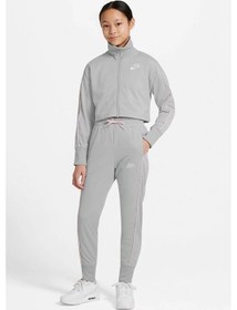 Resim Nike Sportswear Tracksuit Grey Kız Çocuk Eşofman Takımı Gri 
