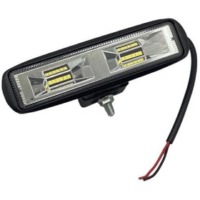 Resim Oscar 12v-30v Led Bar Off-road Beyaz (12 X 1.5W) (157*42 MM) 