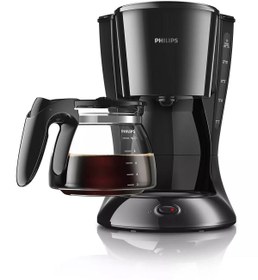 Resim Philips Daily Collection Siyah Filtre Kahve Makinesi 