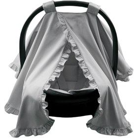 Resim Puset Örtüsü - Gri 