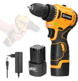 Resim Geevorks 16.8 V Akülü Sürücü Matkap Ev Elektrikli Tornavida (Yurt Dışından) 