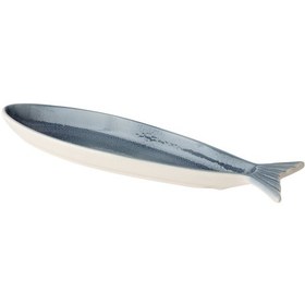 Resim Mudo Home Mare Fısh Sunum Tabağı 36cm Çok Renkli 