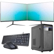 Resim Rowork RKT660880 i5-14400 8 GB 240 GB SSD Çift 21.5" Free Dos Masaüstü Bilgisayar 