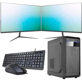 Resim Rowork RKT660880 i5-14400 8 GB 240 GB SSD Çift 21.5" Free Dos Masaüstü Bilgisayar 