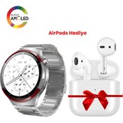 Resim Watch HW10 Pro Akıllı Saat (Airpods Pro 5 Mini Hediyeli) 