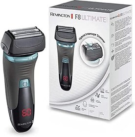 Resim Remington Elektrikli Tıraş Makinesi Erkek F8 (+ Led Dakika Gösterge Ekranı), Islak Ve Kuru Tıraş Bıçağı, Lityum Pil, Hassas Düzeltici / Uzun Saç Düzeltici, Saklama Çantası (Xf8705 Elek Tıraş Makinesi) 