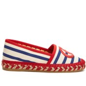 Resim Kırmızı Logo Nakışlı Unisex Çocuk Espadril 