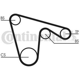 Resim Contı Ct970 - Triger Kayışı 130 150 Alfa 2.0 95-05 Lancıa 1.8 94 