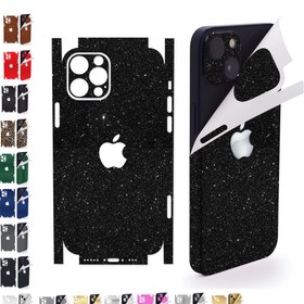 Resim İphone 14 Pro için 360 full arka kaplama koruma sticker - 14 FARKLI RENK - KIRMIZI 