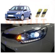Resim Ford Fiesta 02-08 Uyumlu Park Ampulü Beyaz Led Aydınlatma Ampulü Canbus'li 