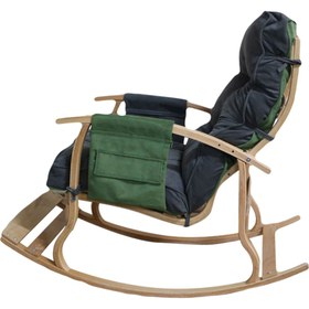 Resim Reyo Home Lidya Lüks Çift Minderli Sallanan Sandalye Tv Koltuğu 