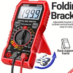 Resim Dijital Multimetre, Yüksek Hassasiyetli Dijital Ekran, Anti Burn Evrensel Ölçer, Akıllı Bakım, Çok Fonksiyonlu Elektrikli Ampermetre 