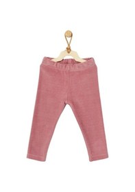Resim Albimini Andywawa AC22365RP Street Style Kadife Bebek Pantolon Dark Pink 