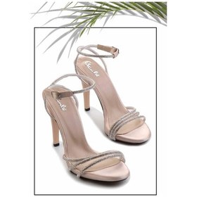 Resim Bej Kadın Abiye Ayakkabı K05426195438 Diğer 