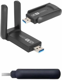 Resim shopwave Wifi Alıcı Dual Band Usb 3.0 Adaptör Kablosuz Windows 7/8/10/11 