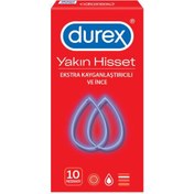Resim Durex Yakın Hisset Prezervatif 10 Adet 