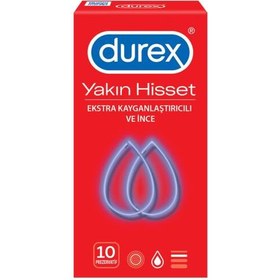 Resim Durex Yakın Hisset Prezervatif 10 Adet 