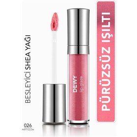 Resim Flormar Besleyici Dudak Parlatıcısı - Dewy Lip Glaze - 026 Party Glow-8682536069489 