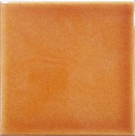 Resim Armada Çini 12.5x12.5 Cm Düz Karamel Çini Seramik Karo 