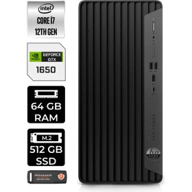 Resim Hp Pro Tower 400 G9 Intel Core I7 12700 64GB 512GB SSD GTX1650/4GB W11P 6U3M9EA Masaüstü Bilgisayar & Per4 USB Bellek 6U3M9EAP447 