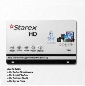 Resim Tecno Camon 30s Pro Uyumlu Nano Ekran Koruyucu Hd - Full Arka Kaplama 360 Koruma Starex 