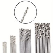 Resim 10 adet Yüksek Hızlı Çelik (HSS) Mini Twist Matkap Seti Çelik, Plastik ve Ahşap için - Dairesel Shank ile Hassas Matkap Araçları, DIY Projeleri ve Profesyonel Kullanım için İdeal, DIY Matkap | Dairesel Shank Matkap | Dayanıklı Alaşım Matkap, Ahşap için Matkap 