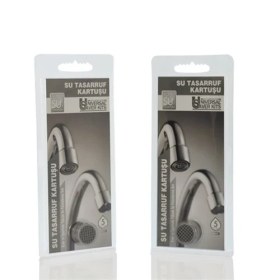 Resim Universal® Su Tasarruf Kartuşu - 5 Litre/Dakika (Tüm Musluklara Uyumlu) 