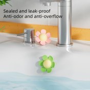 Resim 1/3 adet Silikon Lavabo Doldurma Deliği Tıpa, Çiçek Şekilli Doldurma Tıpa, Dayanıklı ve Kolay Kurulum, Mutfak ve Banyo Lavaboları için Uygun, Lavabo - Su Doldurma ve Tıkanıklık Önler 