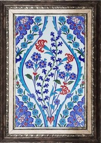 Resim Armada Çini 25X40 Cm Sp 418 Göbekli Kütahya Iznik Çini Seramik Pa 