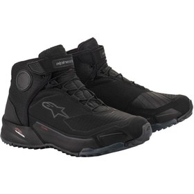 Resim Alpinestars Cr-x Drystar Korumalı Motosiklet Botu Siyah 