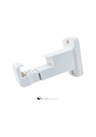 Resim Fırat Perde Rayı Korniş L Ayak Duvara Montaj Askı Aparatı 2 Adet 