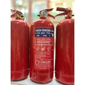 Resim 2 kg Kuru Kimyevi Tozlu Yangın Söndürme Cihazı 