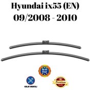 Resim Hyundai İx55 En 2008 2009 2010 Uyumlu Ön Cam Silecek Süpürgesi Takımı 600/500mm Silbak Sb2420c 