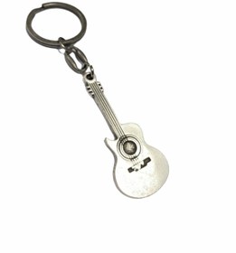 Resim Herşey Nota Gitar Anahtarlık 