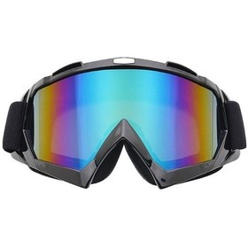 Resim Maoyaya Off-road Kask Gözlüğü Siyah, Yüksek Koruma Motosiklet Kask Gözlükleri 