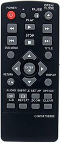 Resim LG DVD Player DP132 DP132NU DP132H DP132-H için COV31736202 Uzaktan Kumanda Değiştirme 