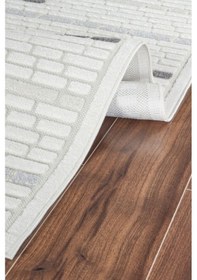 Resim Kaşmir Halı 7/24 Sierra Leon Siyah 200X290 CM Salon Mutfak Halısı Yolluk Kilim 