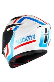 Resim Suomy Track-1 Kask Nınety Seven Whıte-Red 