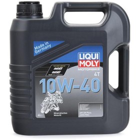 Resim Liqui Moly 10w-40 4t Basic Street 4 Lt Motosiklet Yağı (3046) 