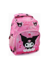 Resim 2 Gözlü Little Angle Kuromi Anaokulu Çantası - Çocuk Çanta - Kreş Çantası - Kuromi Çanta Pembe 