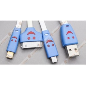 Resim Çoklu Işıklı Usb Şarj Data Kablo Micro Usb (533633230) 
