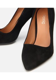 Resim Hotiç Kadın Süet Deri Siyah Stiletto 01ayh311550a100 Siyah 