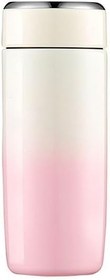 Resim Genel Taşınabilir Blender Termos, 500ml, USB Şarjlı, Çift Ağızlı, 304 Paslanmaz Çelik (1, Pembe-Beyaz) 