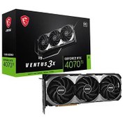 Resim MSI GEFORCE RTX4070TI VENTUS 3X E1 12G OC 12GB GDDR6X 192BIT 1XHDMI 3XDP EKRAN KARTI 