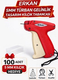Resim ERKAN Türban Gelinlik Terzi Kılçık Tabancası 5 Mm 