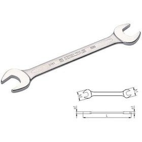 Resim İzeltaş 0161 İki Ağız Anahtar Uzun Boy 1 1/8X1 5/16 (Sae) - 0161012833 